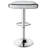 Adjustable Spin Bar Stool with Solid Wave Seat-918972687
