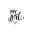 «My Girl», reproduction d'art textuel-52841347-52841351-52841345