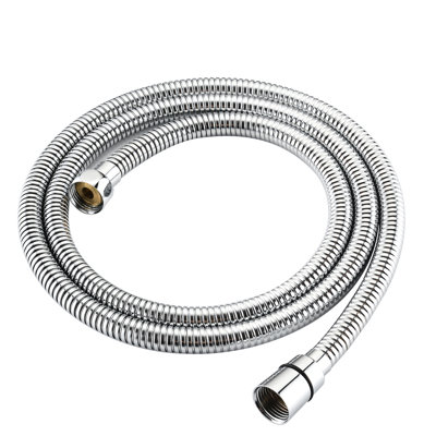 Système de douche à 7 jets - Barre de douche coulissante en acier inoxydable, 12,7 cm (5 po) en ABS, 6,8 l/min (1,8 gal/min), double pommeau, montage mural, 7 jets, pommeau de douche en ABS sans perçage de 66 cm (26 po).