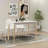 Modern Dining TableInch  Kitchen Table Rectangular Top With Solid Leg