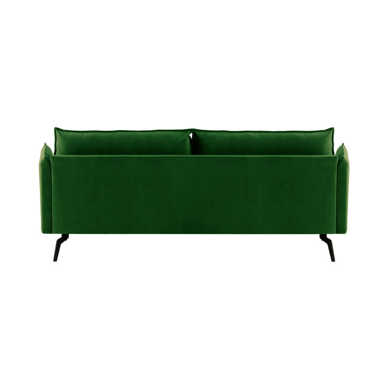 Fauske 2 Seater Sofa, 95cm H x 171cm W x 98cm D, Green