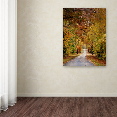 'Autumn Passage 4' Photographic Print on Wrapped Canvas