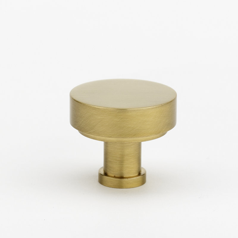 Poignée champignon moderne, H 1,125 po x l 1,5 po x P 1,5 po