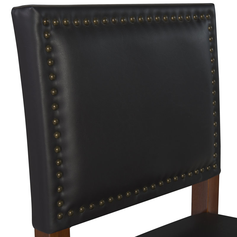 Tabouret de bar et tabouret de bar Husno, Noir, noir, noir, noir, Tabouret de bar (siège d'une hauteur de 30 po)