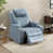 Similicuir bleu est en rupture de stock