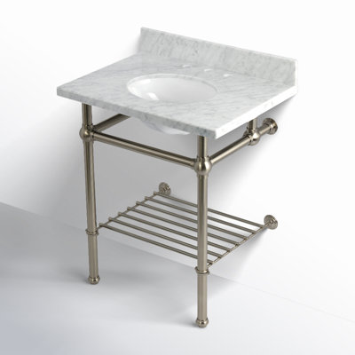 Templeton 30" Marble Console Sink