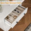 Table de chevet 3 tiroirs, coffre de rangement en bois 23,6 po-1902793947