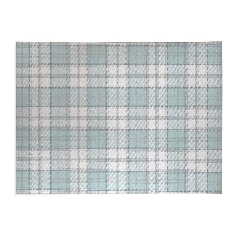 Paillasson Baid, Bleu, L 60 po x L 84 po