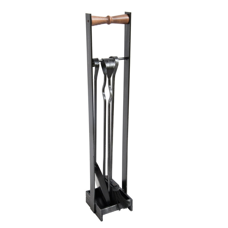 Hamish Iron Fireplace Tool Set