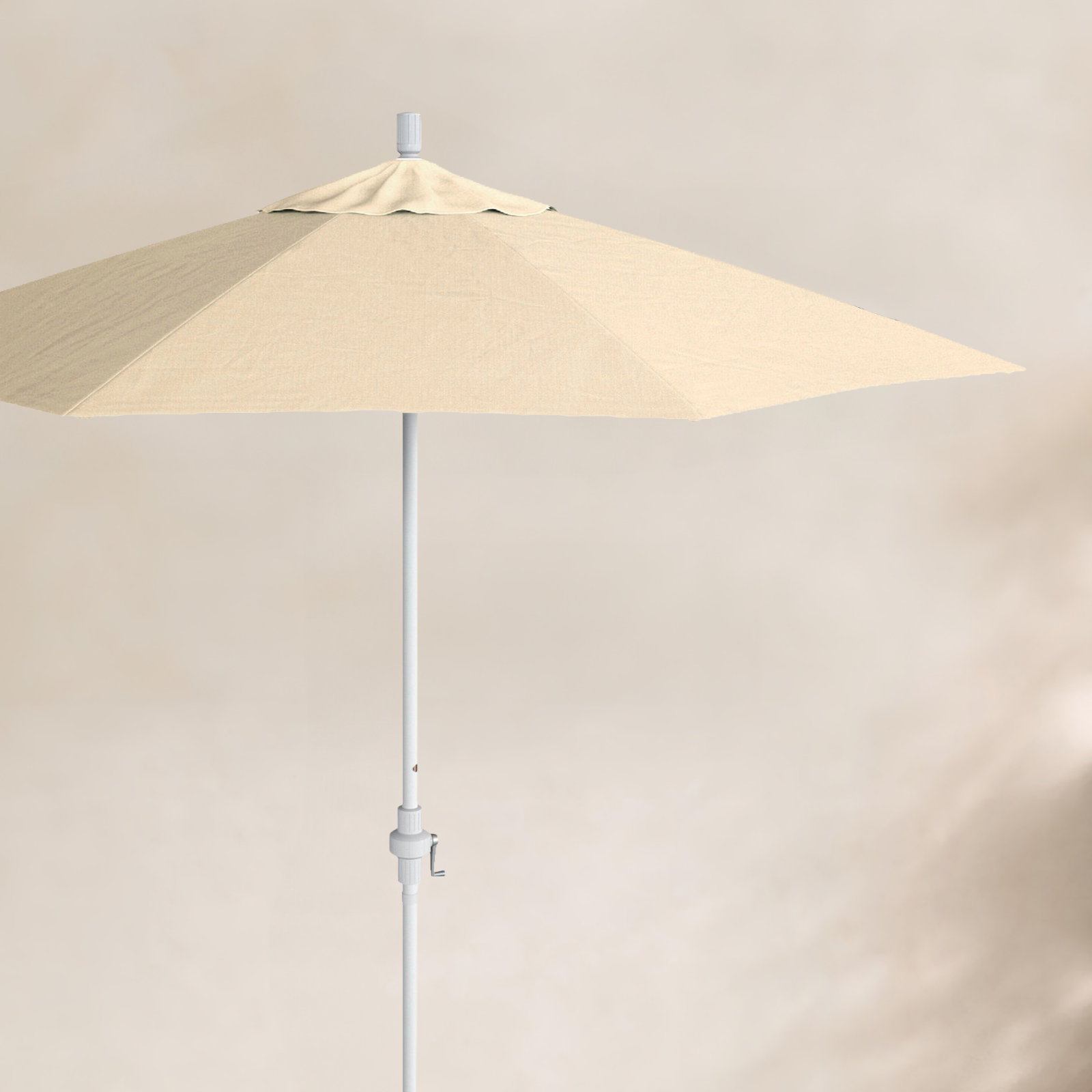 Calline 9' Umbrella, Antique Beige Performance