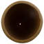 Pot à fleurs rond antique en céramique avec trou de drainage-106669781