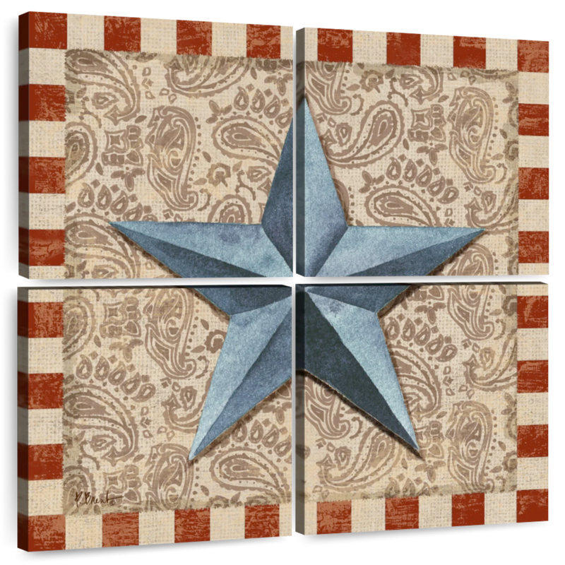 Étoile de grange Kerner Americana II, H 38 po x l 38 po