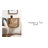 2 Piece Metal Tiered Wall Shelf