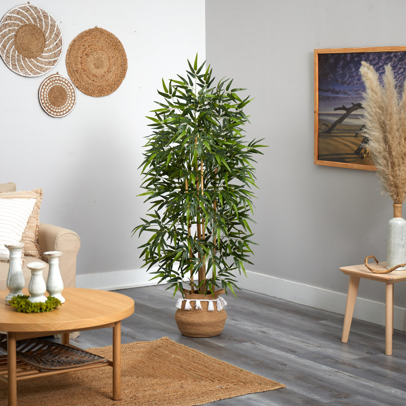 64'' Faux Bamboo Tree in Planter