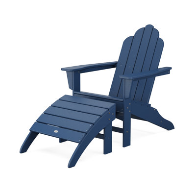 Ensemble 2 pièces POLYWOOD Long Island Adirondack