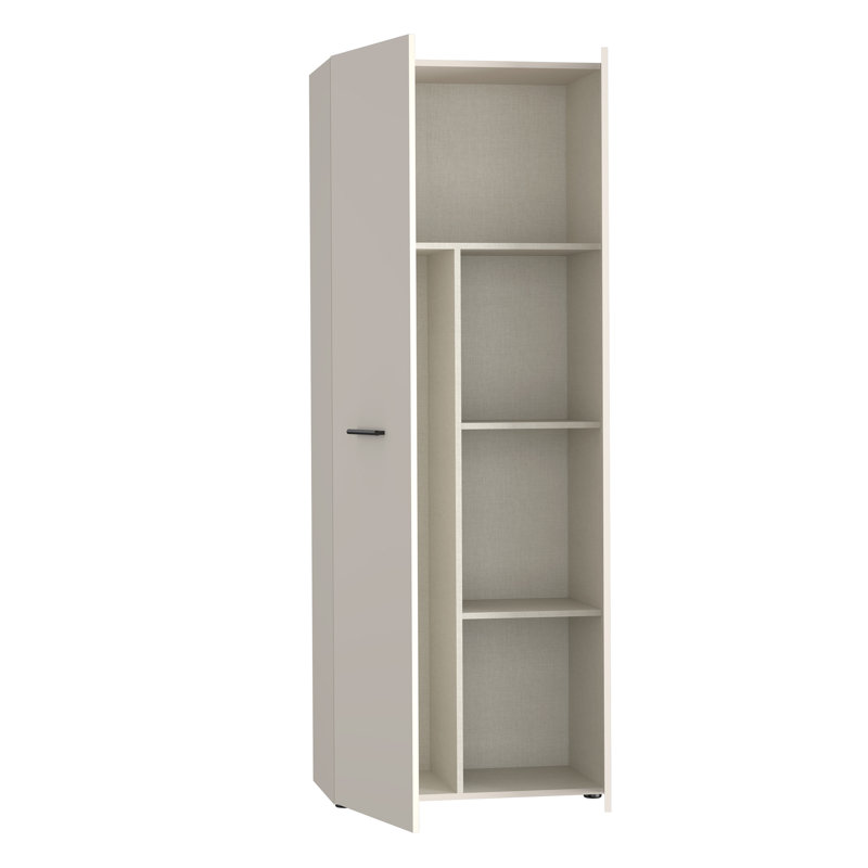 Shilu 2 Door Manufactured Wood Wardrobe