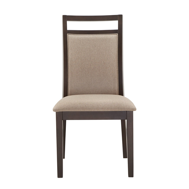 Chaise parsons Charan en gris