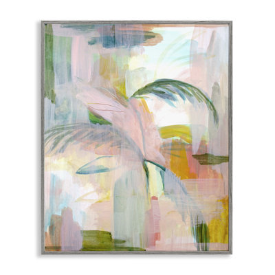 Palm City Abstraction Framed Giclee, design by Gemma Bardot