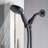 5 Mode Adjustable Settings Handheld Shower Head with Hose High Pressure Shower Heads-97282641