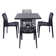Slezak 4 - Person Patio Dining Set with Square Table