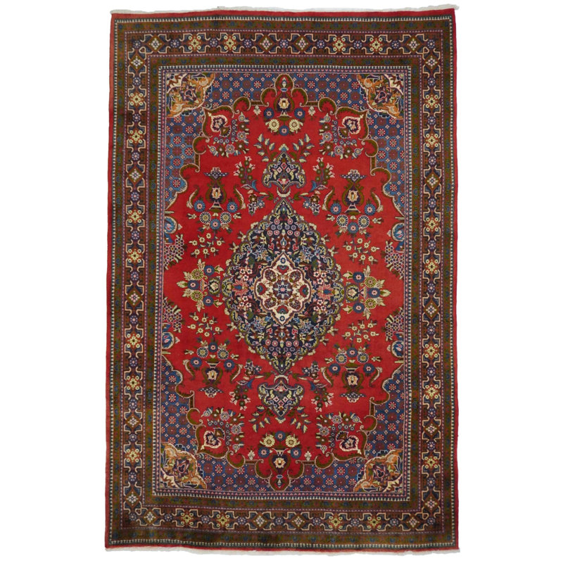 Oriental Area Rug in Red