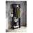 Kolen Espresso Finish Hall Tree