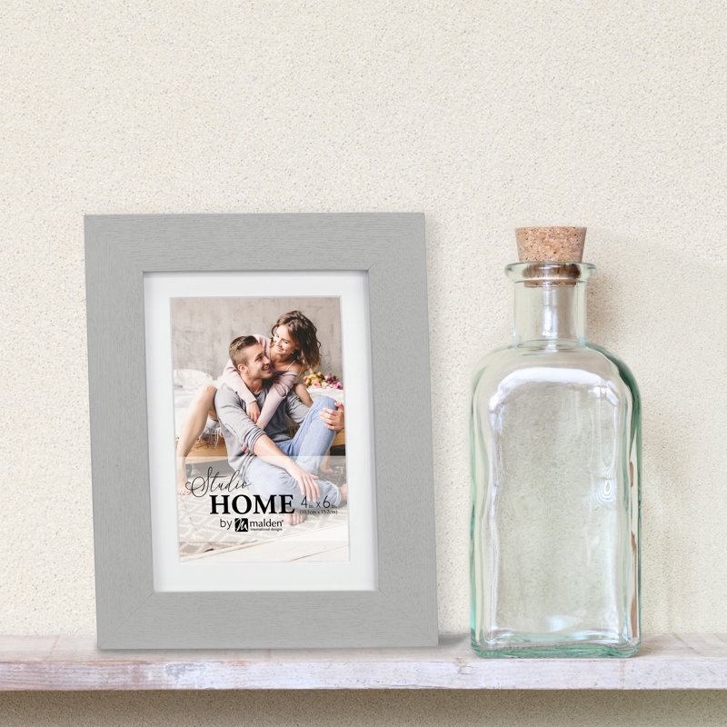 Gray Matte Picture Frame, 4" x 6"