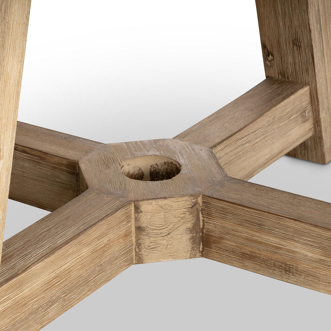Isabela Acacia Patio Dining Table, 47" Round