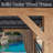 11 Ft. X 10 Ft. Solid Wood Patio Gazebo With Bar Counter