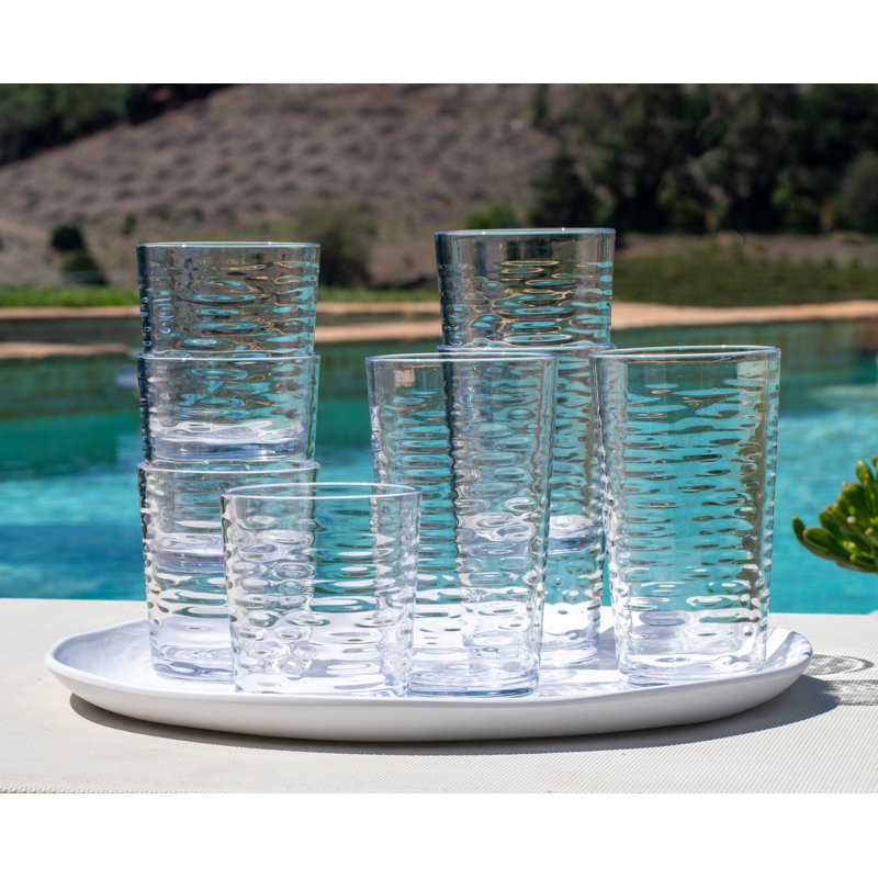 Atis 20oz. Acrylic Drinking Glass Set