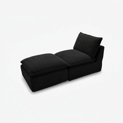 Modern Corduroy Cloud Sofa, Can Be Freely Combined And Has A Comfortable Sitting Experience, Suitable For Modern Living Room Furniture In Homes, Apartments, And Offices