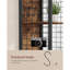 175.6cm H x 40cm W Metal Bookcase