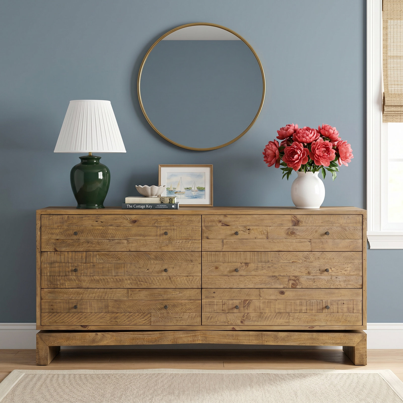 Henn 6 - Drawer Double Dresser