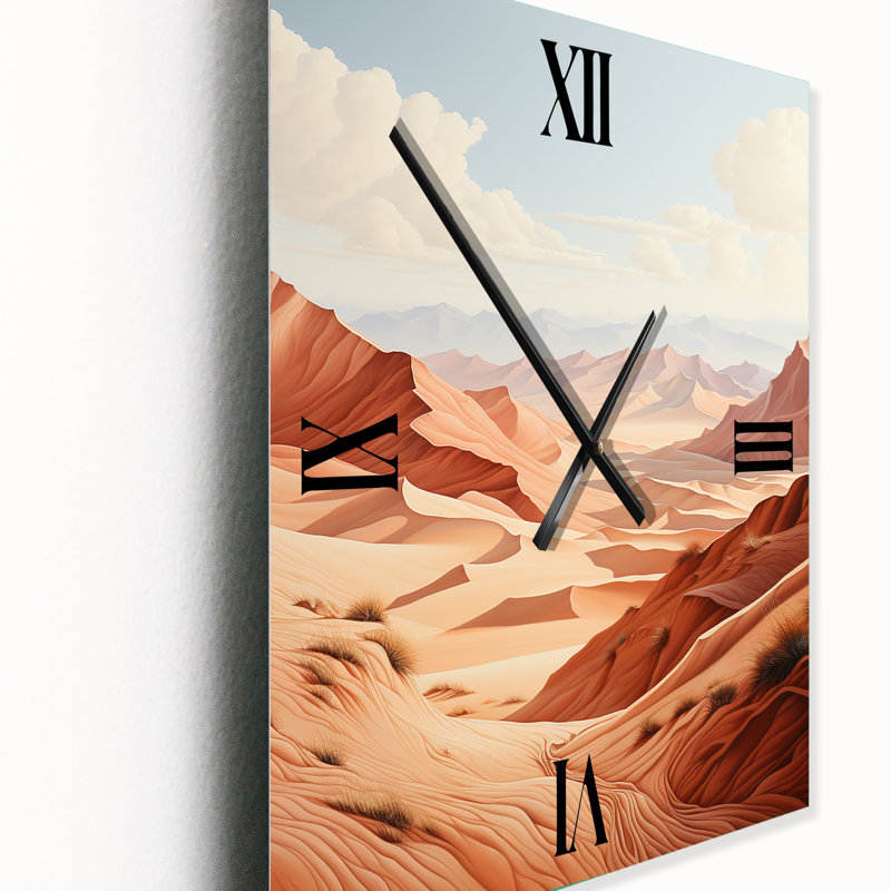 Horloge murale Cuddy - Minimalisme surdimensionnée, Grand