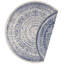 Rosica Flatweave Blue Rug-88112345