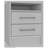 Eter Compact Nightstand with Two Drawers and One Shelf, Minimalist Bedroom Bedside Storage-1944144802