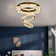 Thekla Crystal LED Flush Mount