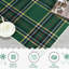 Tapis de Noël à carreaux Buffalo, rouge et vert, à poils courts et antidérapant-586296712-586296705