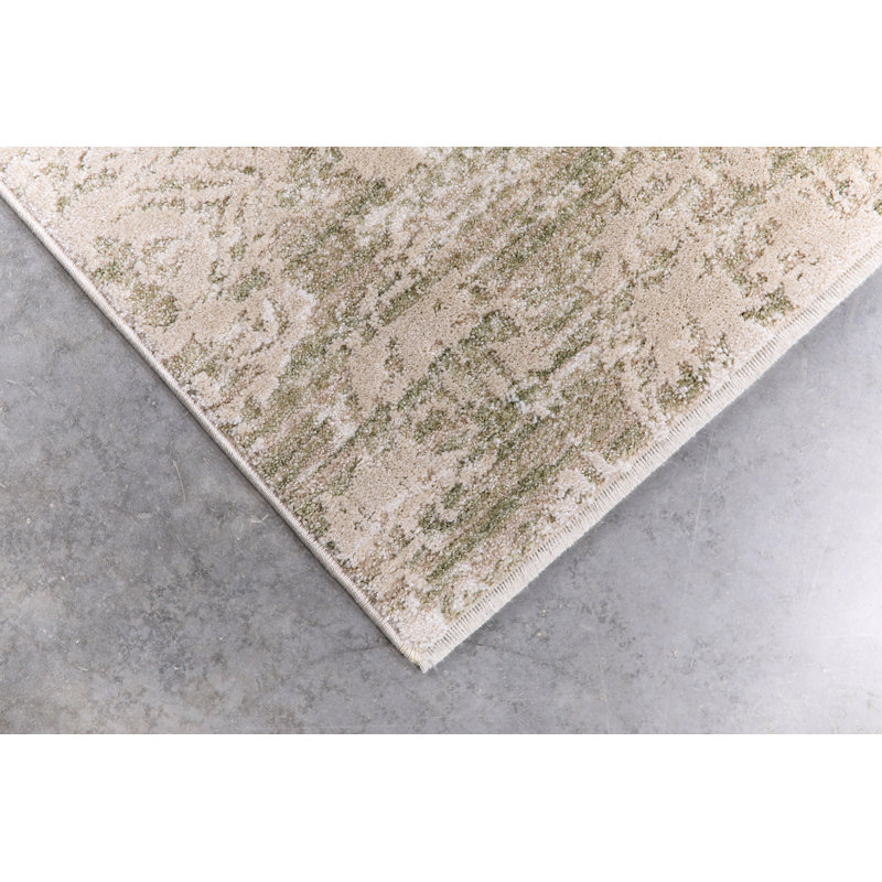 CANYON 15478-840 Beige / sauge, Tapis de couloir 2 pi 2 po x 7 pi 7 po