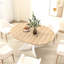 Expandable Oval Dining Table, 59X43 Inch For Kitchen, Removable Leaf, Solid Base, White Table , With Material, Finish