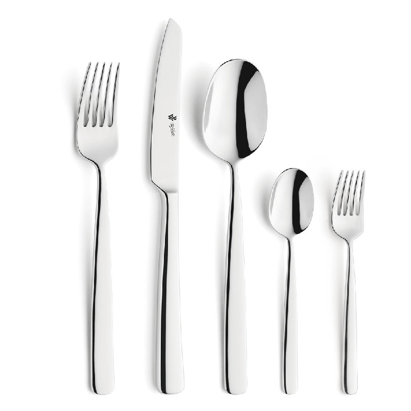 Como 30 Piece 18/10 Stainless Steel Cutlery Set, Service for 6