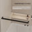 56-60 In. W X 62 In. H Frameless Double Sliding Tub Door, Bypass Tub Shower Door Soft Closing, Matte Black-123210233