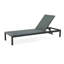 Chaise longue noire (Mp2) (ensemble de 2)