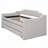 Upholstered Daybed With Trundle And Three Drawers-1374880433-1374880436