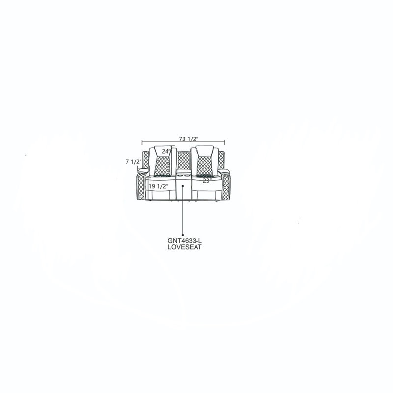 Causeuse inclinable électrique Winchcombe Comfort