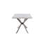 Goddard 4 Person Dining set - a Rectangular Wooden Dining Table with Metal Legs and a Set of 4 Quilted Velvet Dining Chairs for Dining Room - Modern Dining Table Set-2015197895-2015197891-2015197890