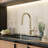 Modern Touchless Pull-Down Kitchen Faucet-112485394