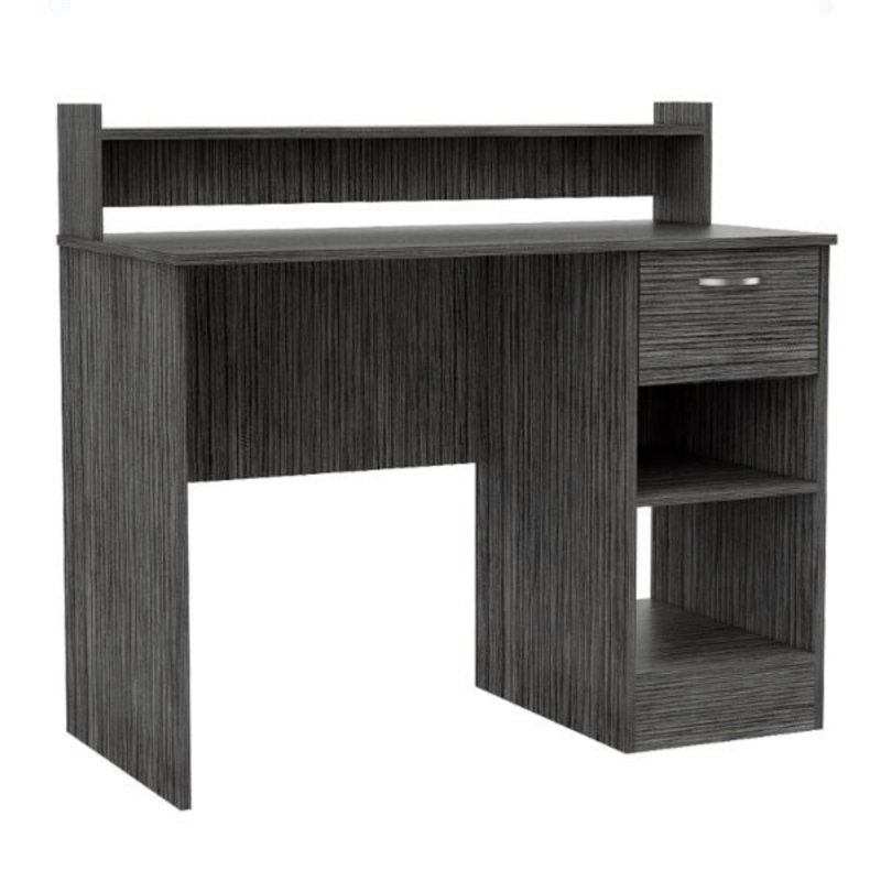 Portland 2-Shelf 1-Drawer Writing Desk
