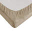 Grand drap 4 pièces en taupe - 100% ultra doux et ajusté 2 taies d'oreiller brossées des deux côtés en velours lavable à la machine