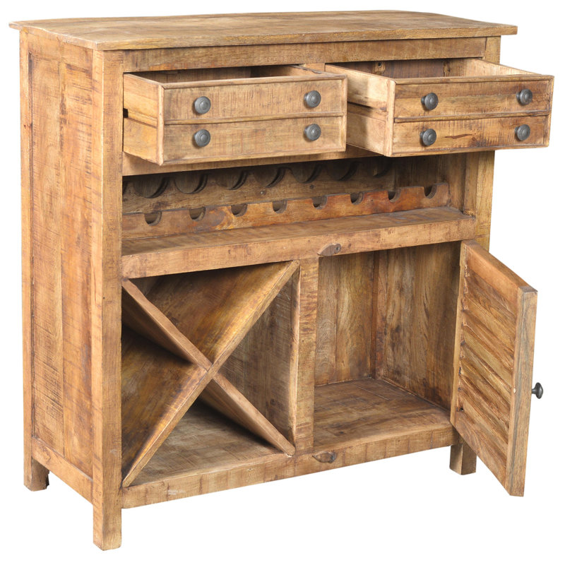Esmae 40'' Solid Wood Sideboard